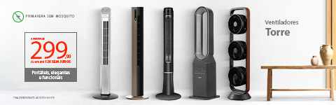 Aproveite Ventilador SPIRIT Torre com Condições Especiais